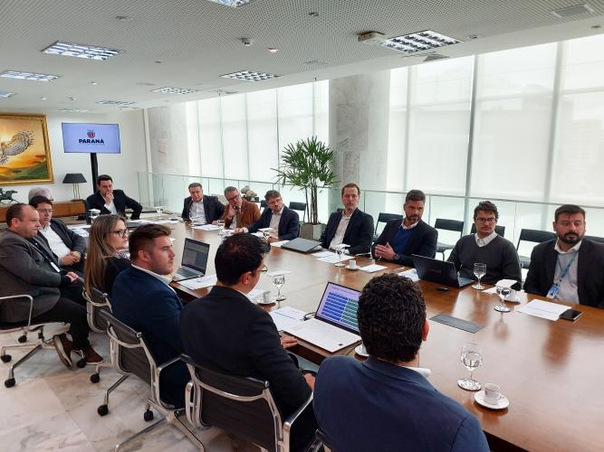 Comitê de Governança Fiscal apresenta panorama contas públicas ao governador Carlos Massa Ratinho Junior