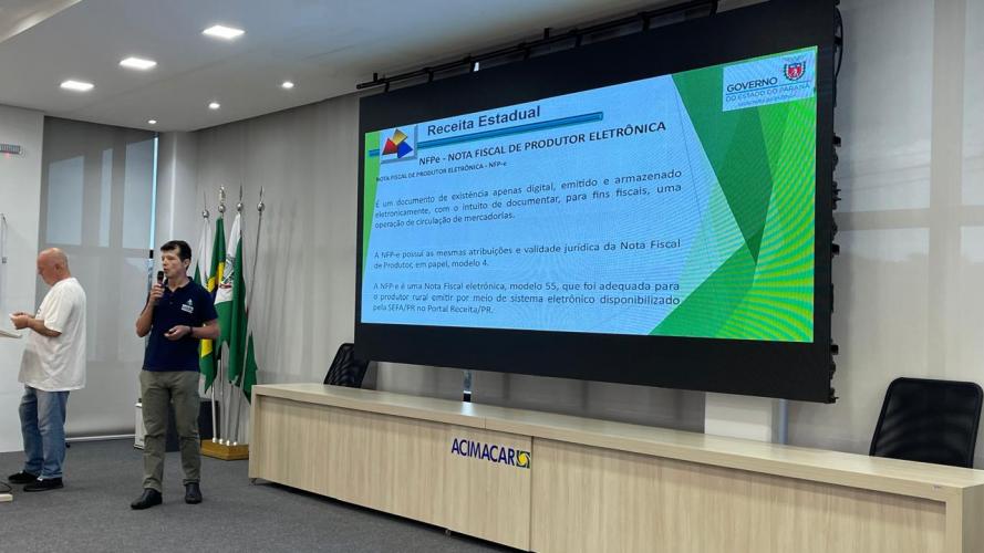 Workshop Nota Fiscal de Produtor Eletrônica
