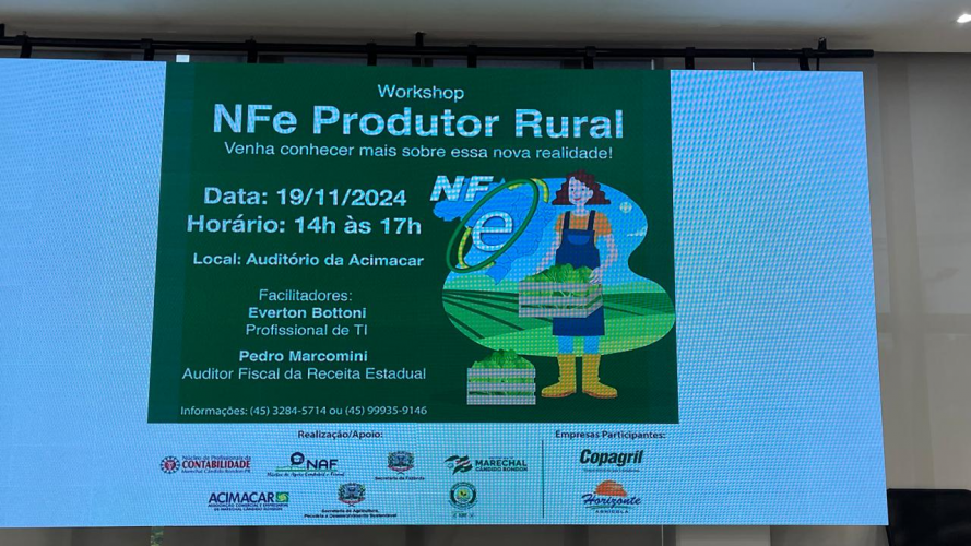 Workshop Nota Fiscal de Produtor Eletrônica