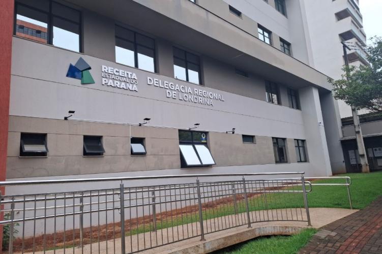 Londrina sede da Receita Estadual.