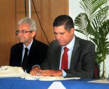 José Barroso Tostes Neto e Cláudio José Trinchão Santos, secretários da Fazenda do Pará e do Maranhão, respectivamente