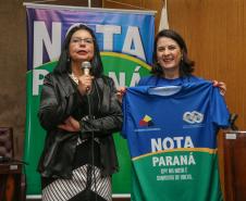O Governo do Estado entrega os três principais prêmios do sorteio de março do programa Nota Paraná. A solenidade de premiação aconteceu na Secretaria de Estado da Fazenda, em Curitiba nesta quinta-feira (21).  
