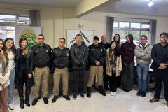 Receita Estadual doa computadores à Polícia Militar em União da Vitória