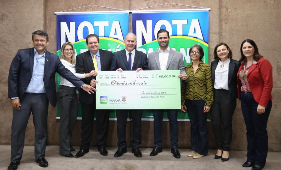 Nota Paraná entrega prêmio quatro vezes maior aos ganhadores