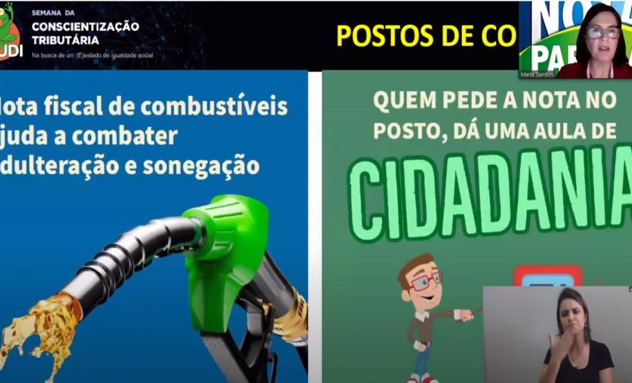 Nota fiscal em postos de abastecimento