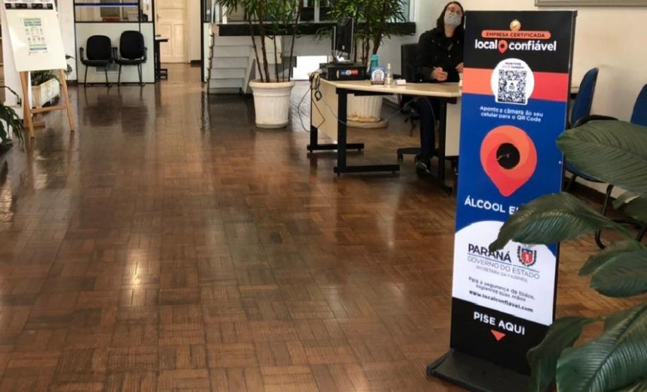 Com tecnologia, público das agências da Receita Estadual pode monitorar normas sanitárias