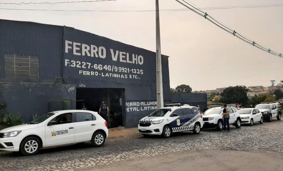 Força-tarefa deflagra operação para combater receptação e sonegação em Ponta Grossa