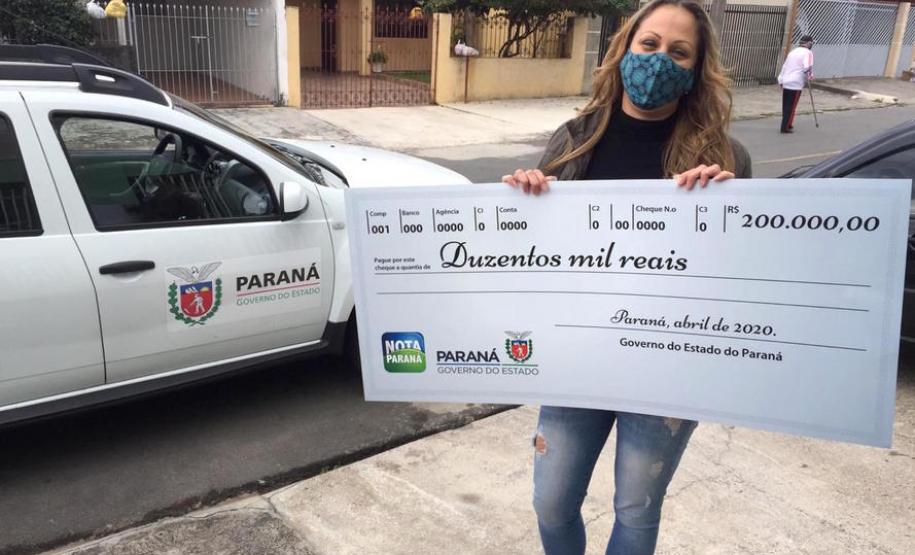 Programa Nota Paraná já distribuiu mais de R$ 246 milhões em prêmios aos consumidores
