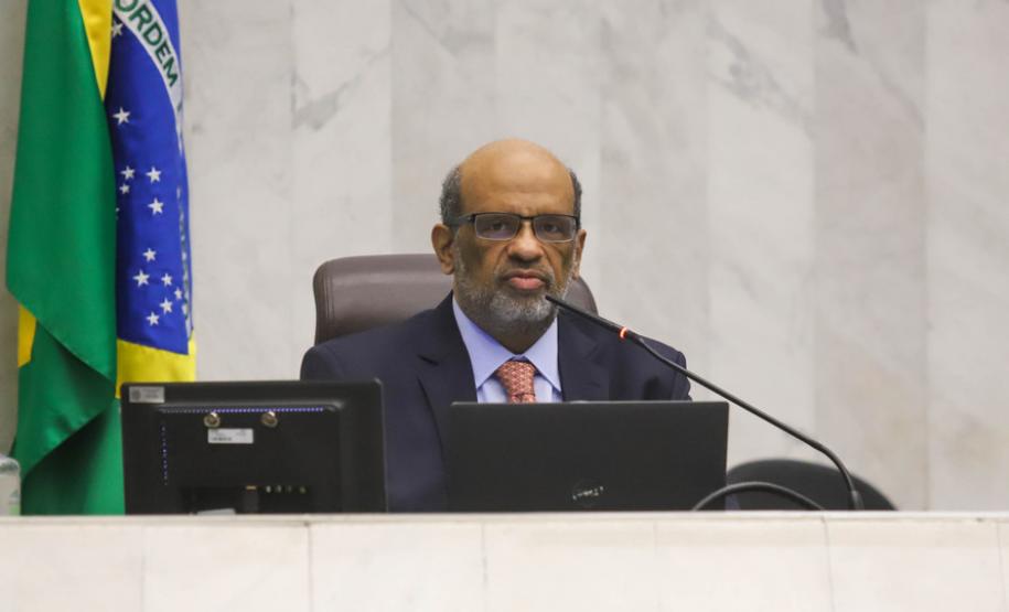 O secretário de Estado da Fazenda, Renê Garcia Júnior, apresenta os dados do Governo relativos ao cumprimento das metas fiscais referente ao 2º quadrimestre de 2021 -