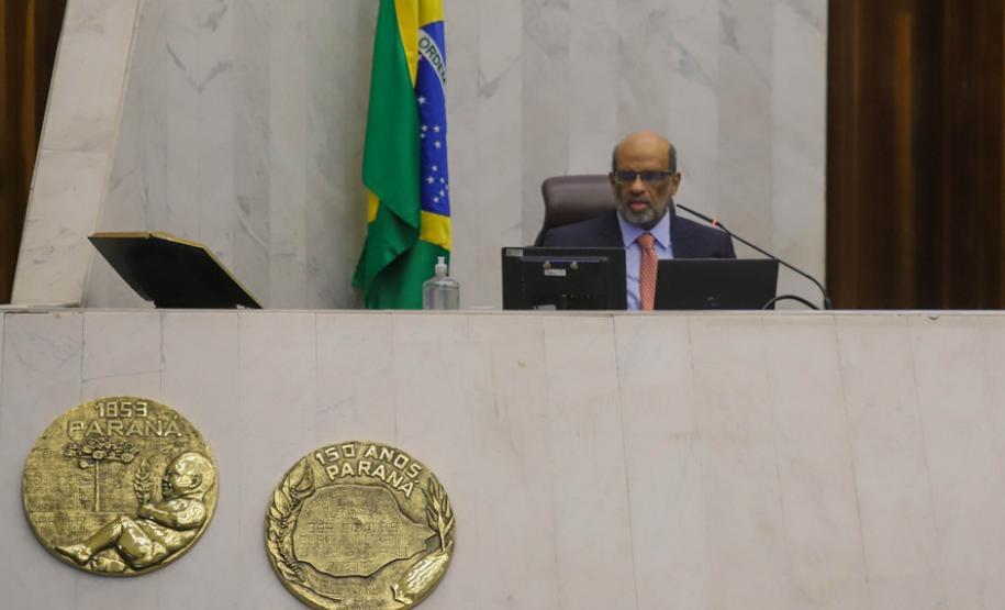 O secretário de Estado da Fazenda, Renê Garcia Júnior, apresenta os dados do Governo relativos ao cumprimento das metas fiscais referente ao 2º quadrimestre de 2021