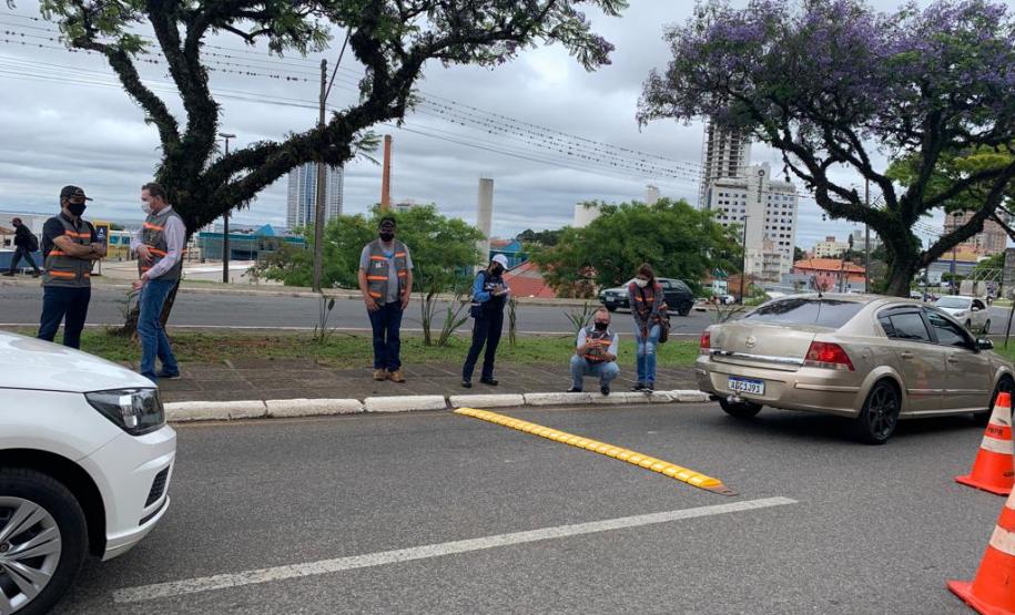 Receita Estadual fiscaliza recolhimento do IPVA em Ponta Grossa e retém 45 veículos