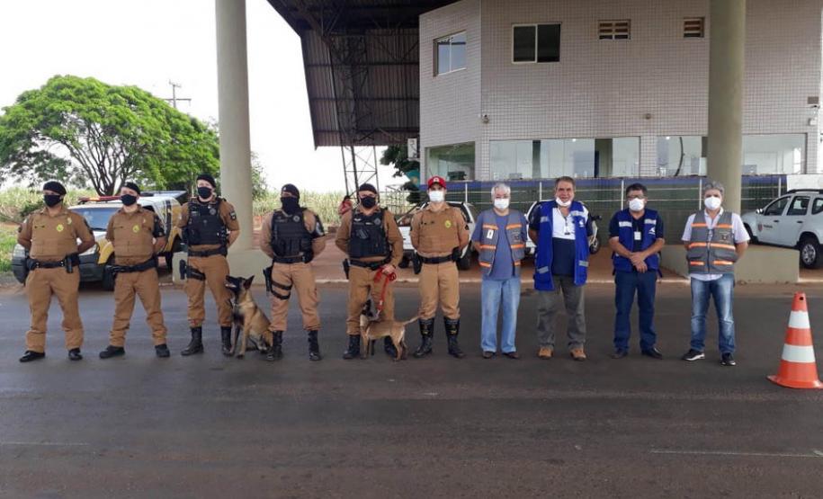 Operação conjunta combate organizações criminosas que utilizam as regiões fronteiriças