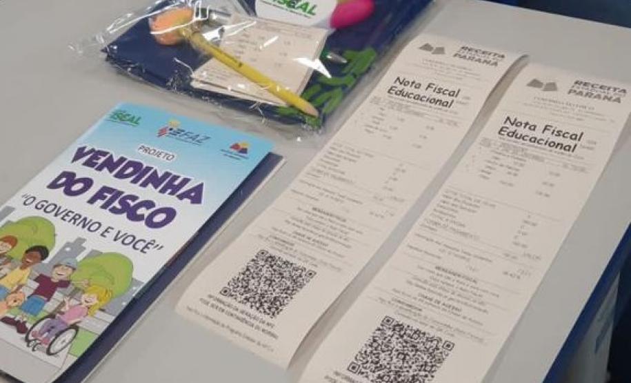 Receita Estadual promove ação de educação fiscal para estudantes em Curitiba