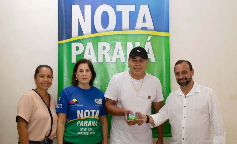 Sorte grande: R$ 1 milhão do Nota Paraná e nascimento do filho no mesmo dia