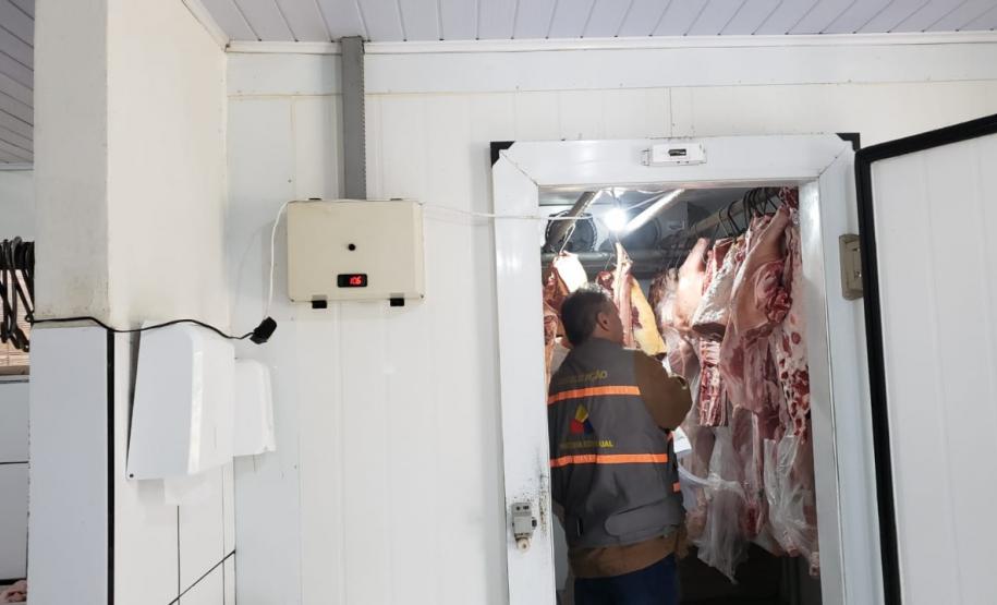 Operação da Receita Estadual fiscaliza estabelecimentos varejistas de carne em Cruz Machado
