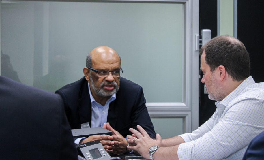 Renê Garcia Junior se reúne com presidente da FGV, secretários de Fazenda e do Planejamento do Rio de Janeiro