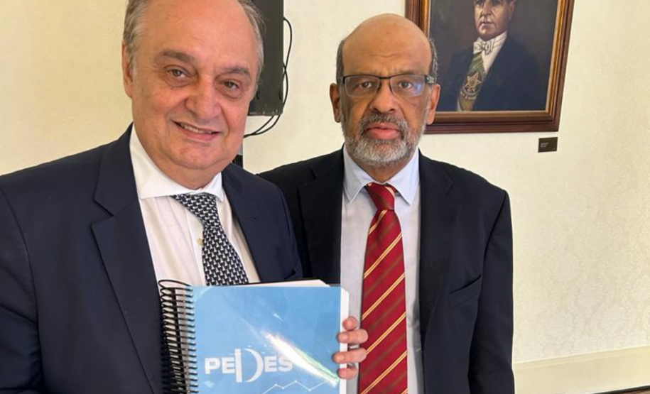 Renê Garcia Junior se reúne com presidente da FGV, secretários de Fazenda e do Planejamento do Rio de Janeiro