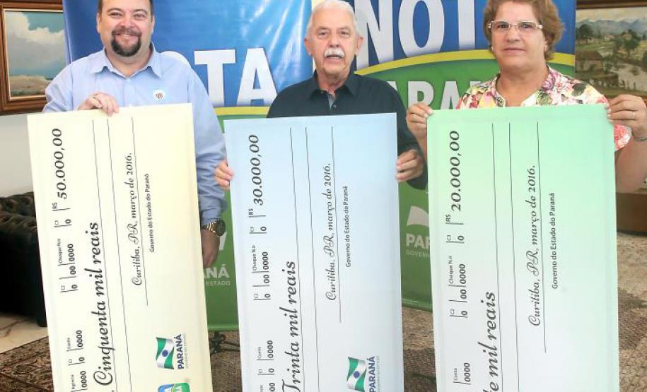 Governo libera mais R$ 2,84 milhões em prêmios do Nota Paraná