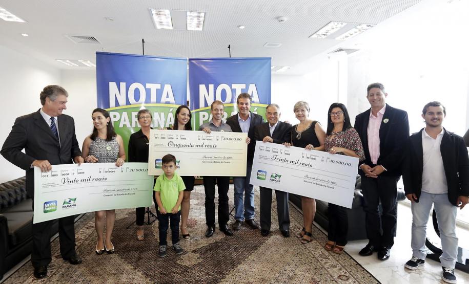 Pela primeira vez, instituição sem fins lucrativos ganha Pela primeira vez, instituição sem fins lucrativos ganha um dos principais prêmios no sorteio do Nota Paraná