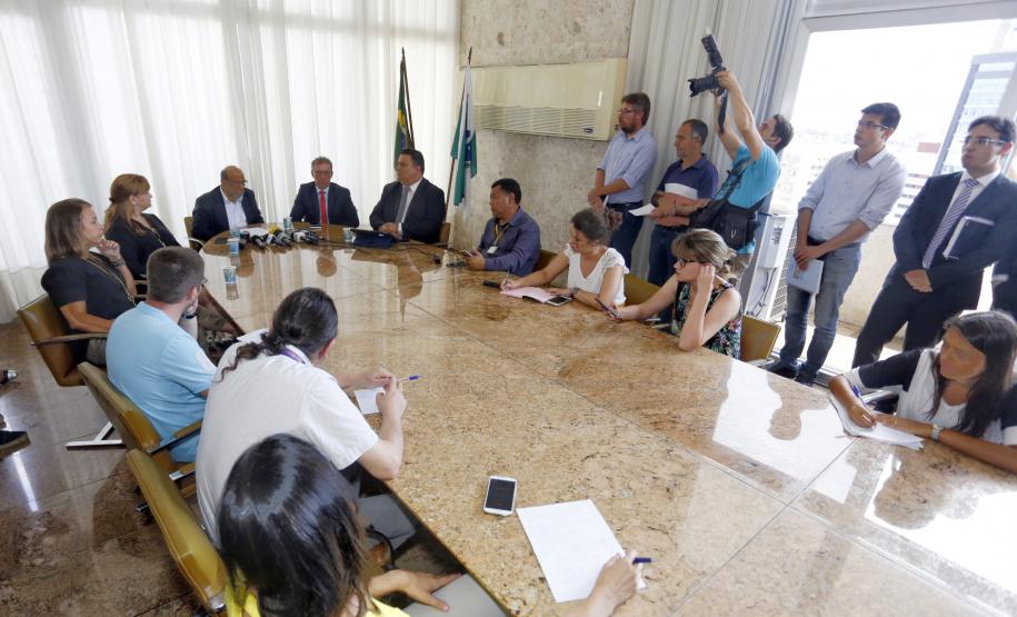 Governo cria força-tarefa para avaliar real situação financeira do Estado O secretário da Fazenda Renê de Oliveira Garcia Junior, detalha em entrevista coletiva a situação das contas do Estado, do novo SIAF, Sistema de Gestão Financeira do Governo e as medidas que vem adotando.