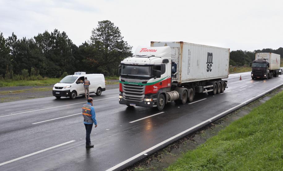 Fazenda e Receita Estadual fazem operação contra sonegação Fiscalização da receita estadual. Foto: José Fernando Ogura/ANPr - 30/05/2019