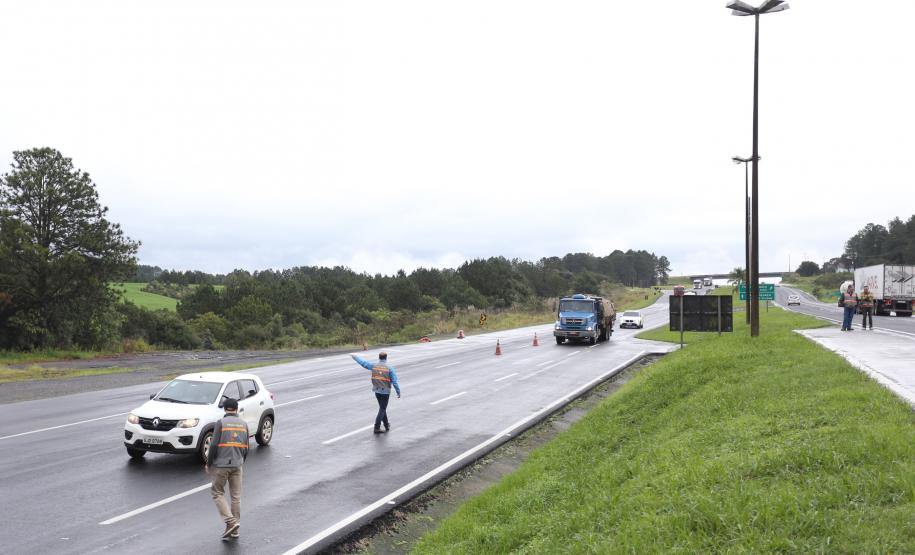 Fazenda e Receita Estadual fazem operação contra sonegação Fiscalização da receita estadual. Foto: José Fernando Ogura/ANPr - 30/05/2019