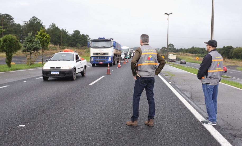 Fazenda e Receita Estadual fazem operação contra sonegação Fiscalização da receita estadual. Foto: José Fernando Ogura/ANPr - 30/05/2019
