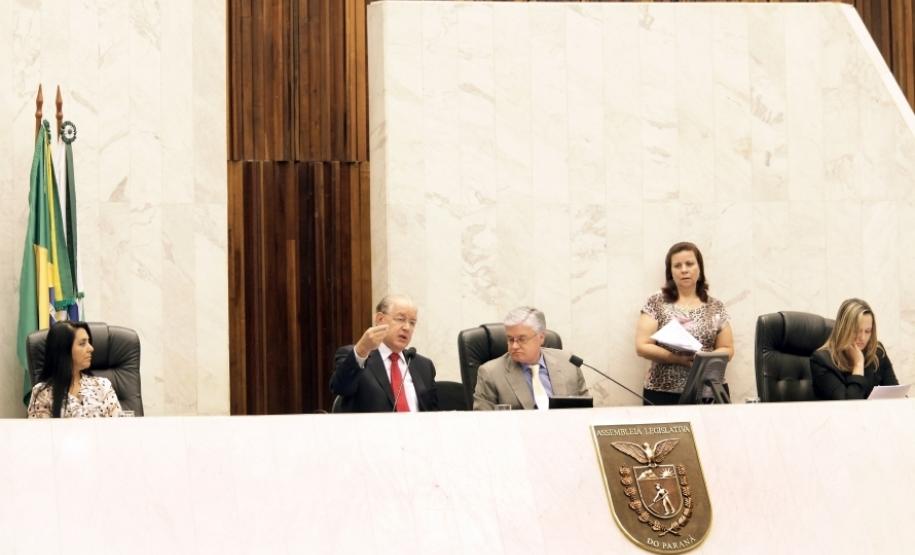 Secretário da Fazenda, Luiz Carlos Hauly. Audiência pública de prestação de contas da arrecadação de 2012